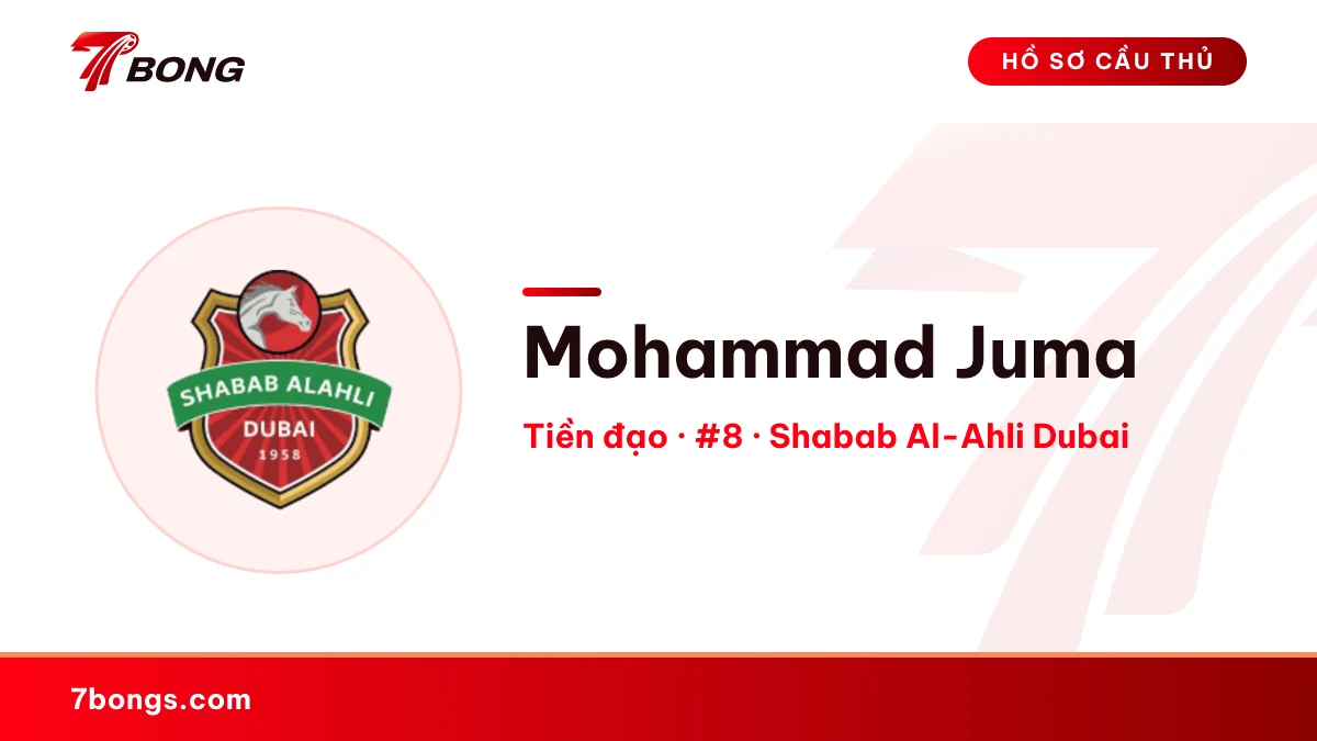 Mohammad Juma — Shabab Al-Ahli Dubai