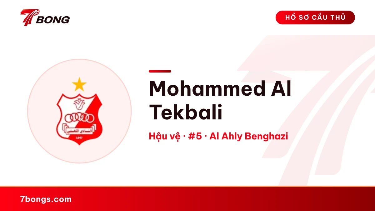 Mohammed Al Tekbali — Al Ahly Benghazi