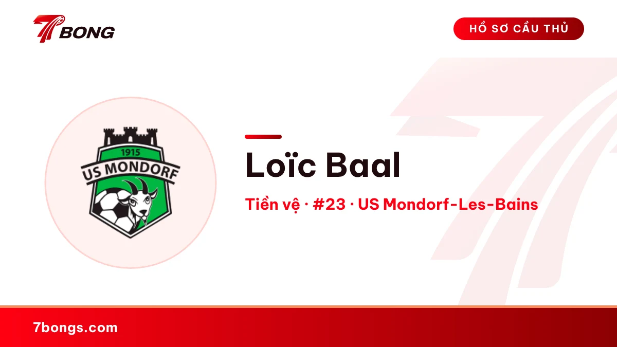 Loïc Baal — US Mondorf-Les-Bains