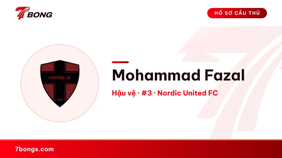 Mohammad Fazal — Nordic United FC