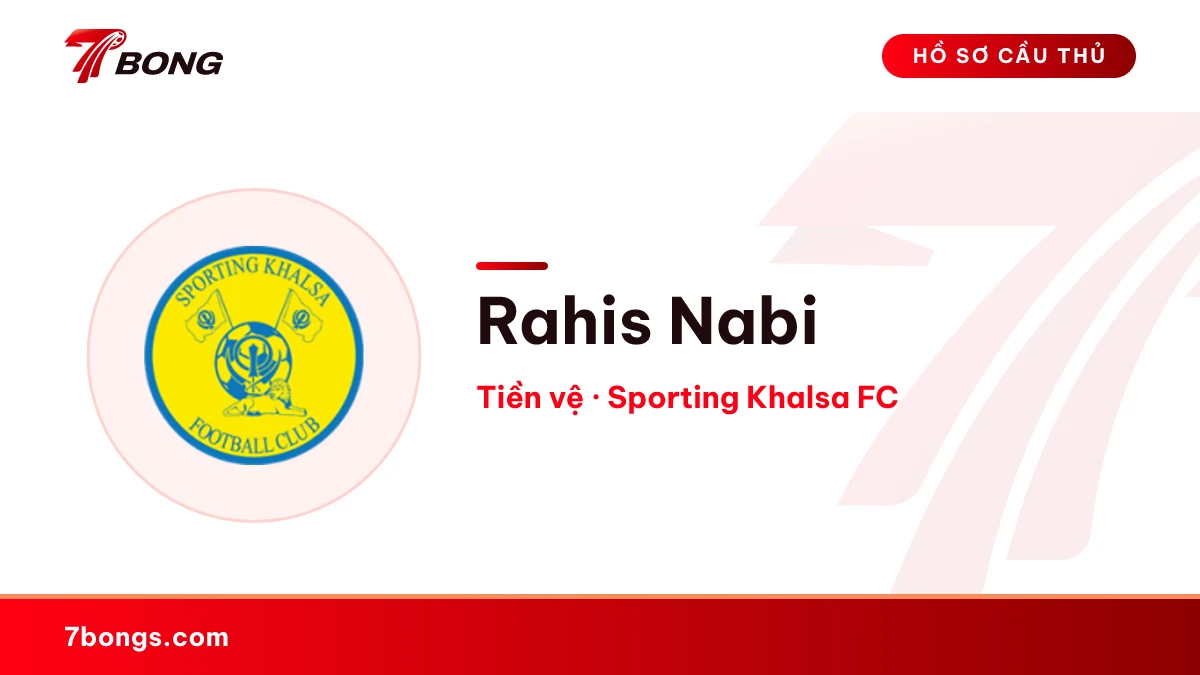 Rahis Nabi — Sporting Khalsa FC
