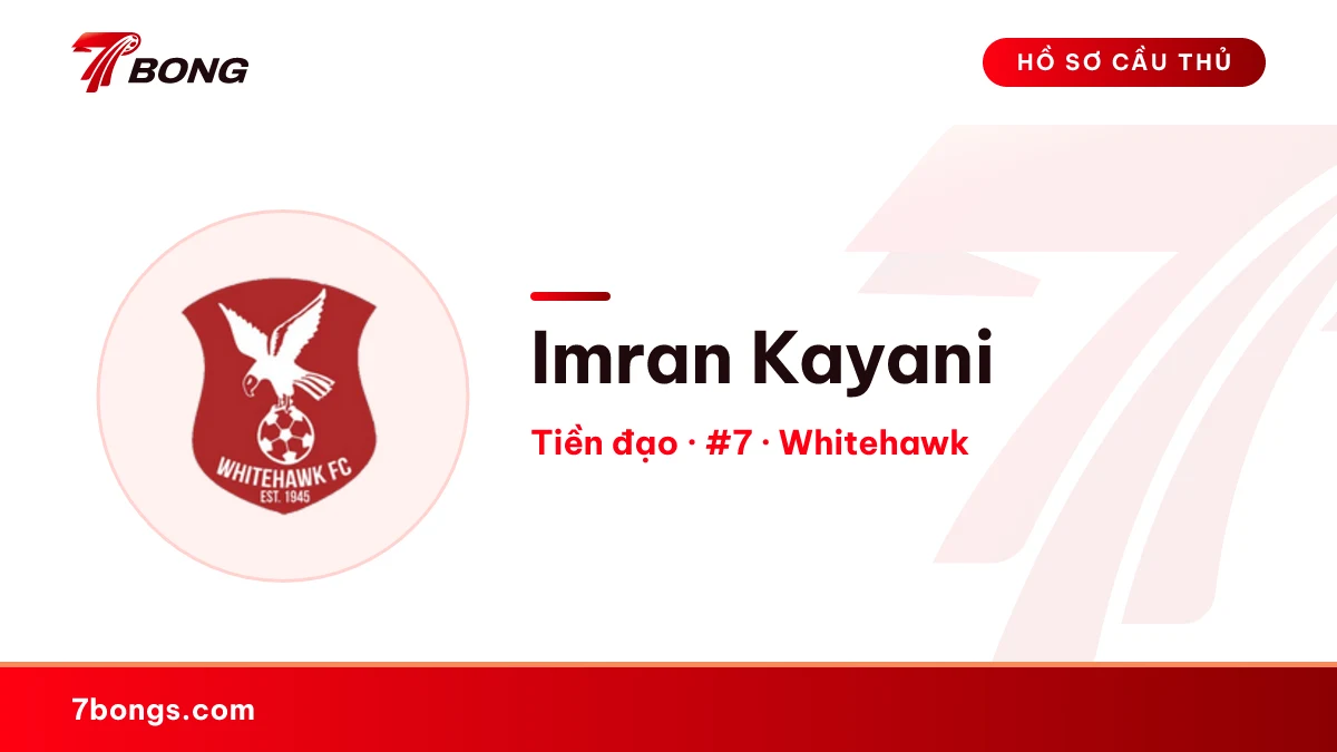 Imran Kayani — Whitehawk