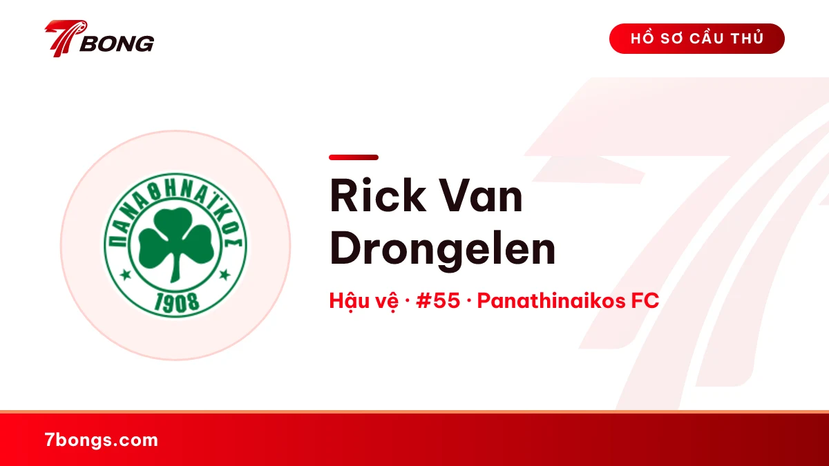 Rick Van Drongelen — Panathinaikos FC
