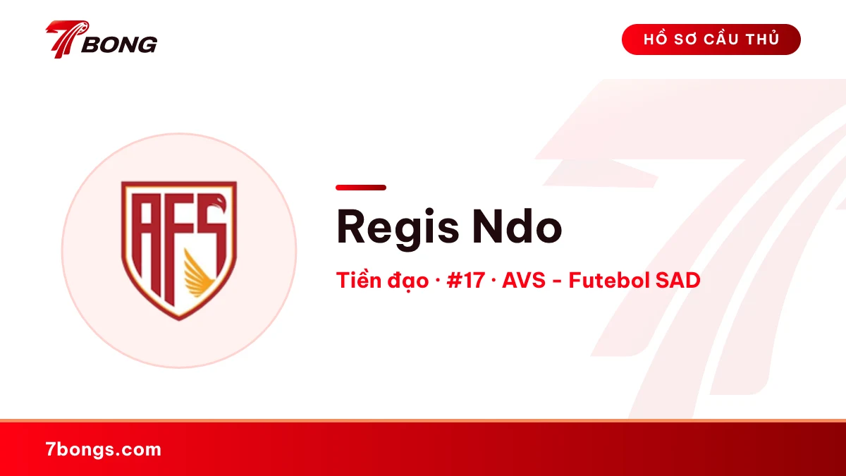 Regis Ndo — AVS - Futebol SAD