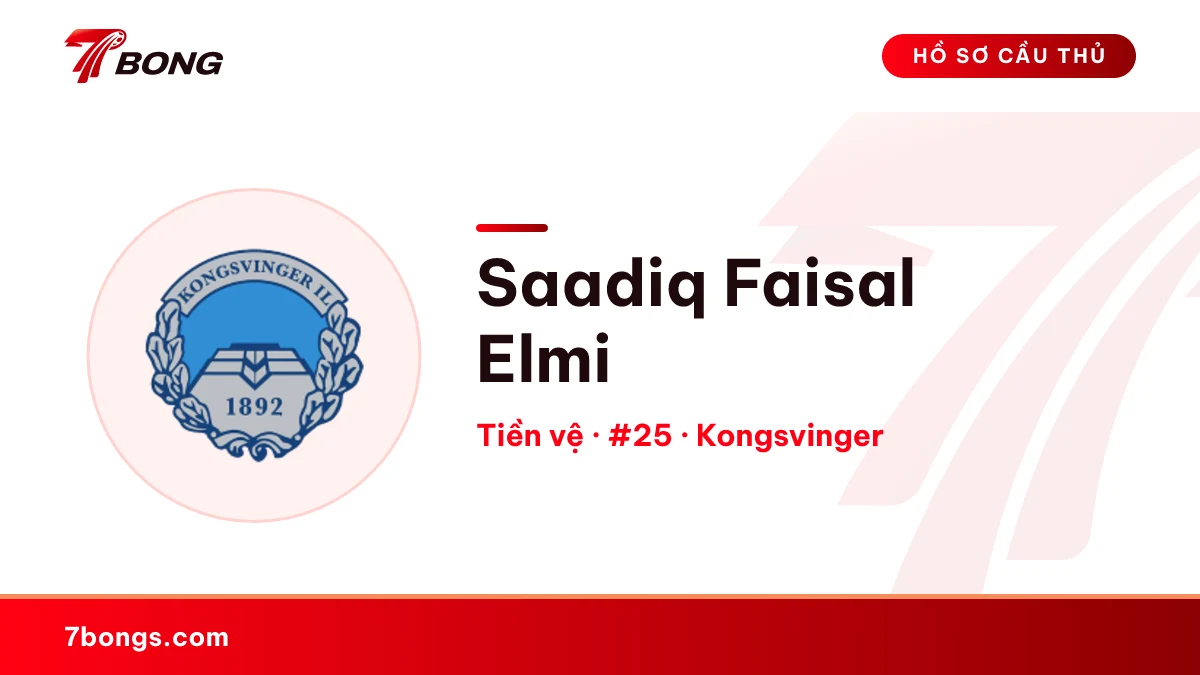 Saadiq Faisal Elmi — Kongsvinger