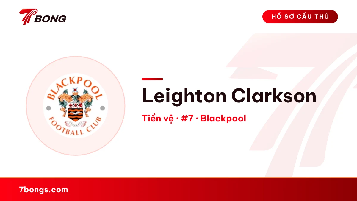 Leighton Clarkson — Blackpool