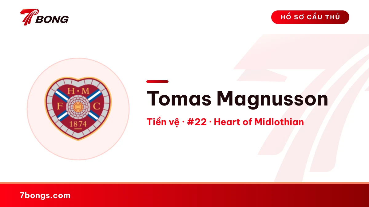 Tomas Magnusson — Heart of Midlothian