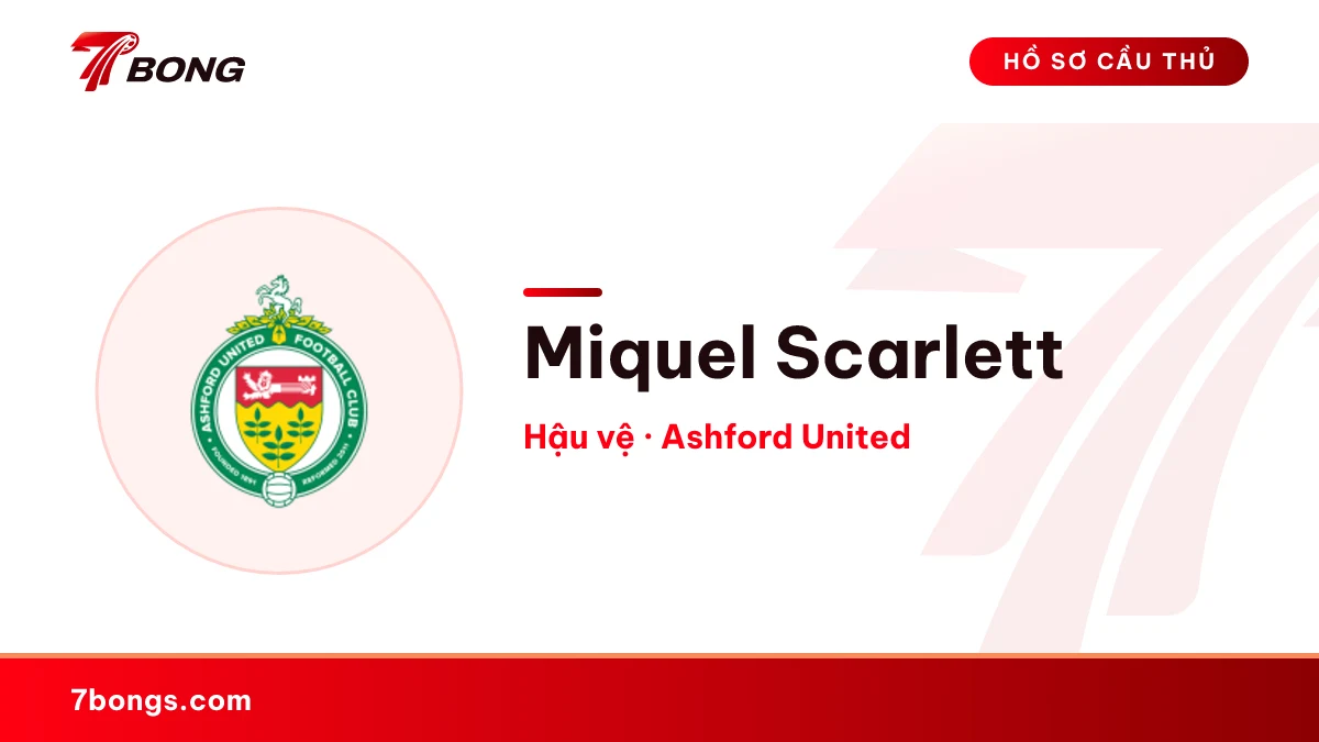 Miquel Scarlett — Ashford United