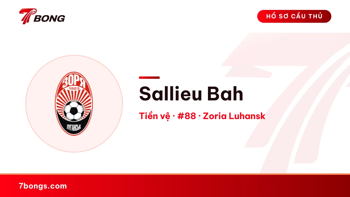 Sallieu Bah — Zoria Luhansk