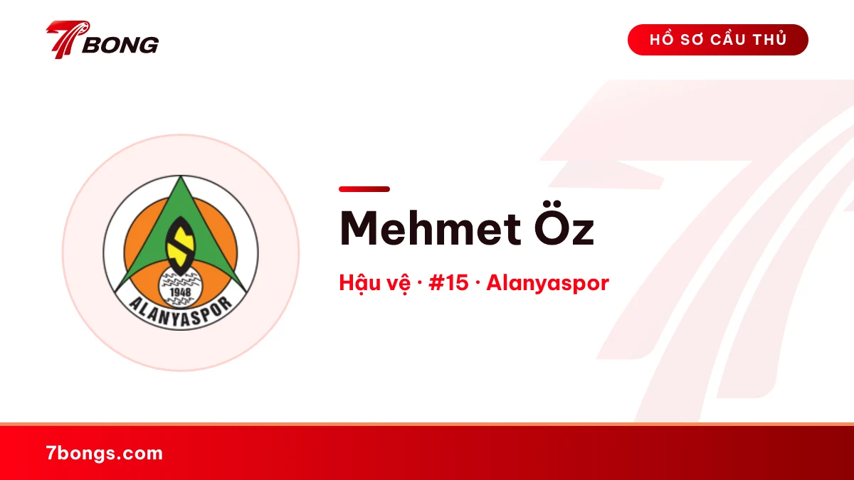 Mehmet Öz — Alanyaspor
