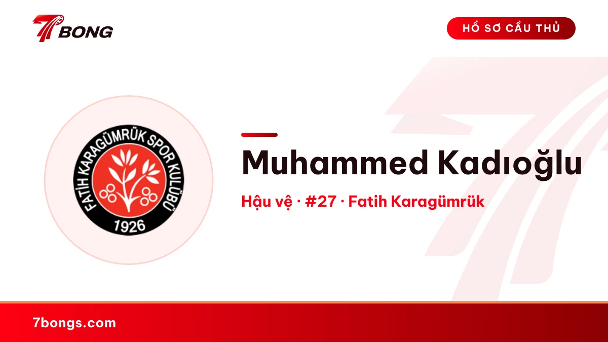 Muhammed Kadıoğlu — Fatih Karagümrük