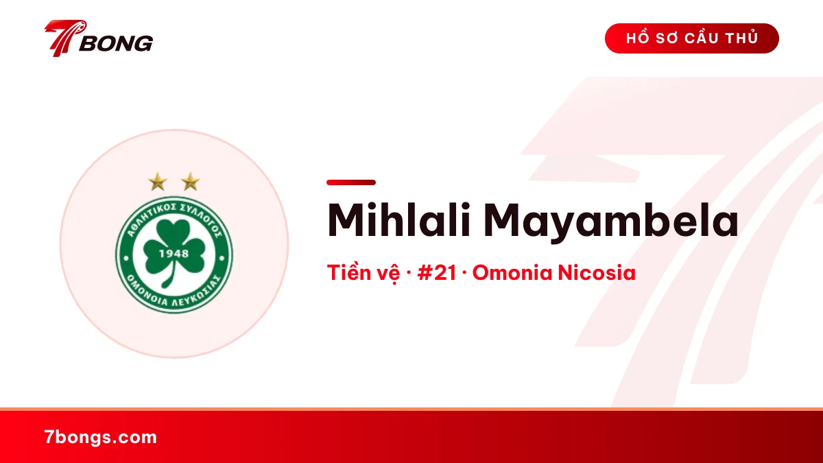Mihlali Mayambela — Omonia Nicosia