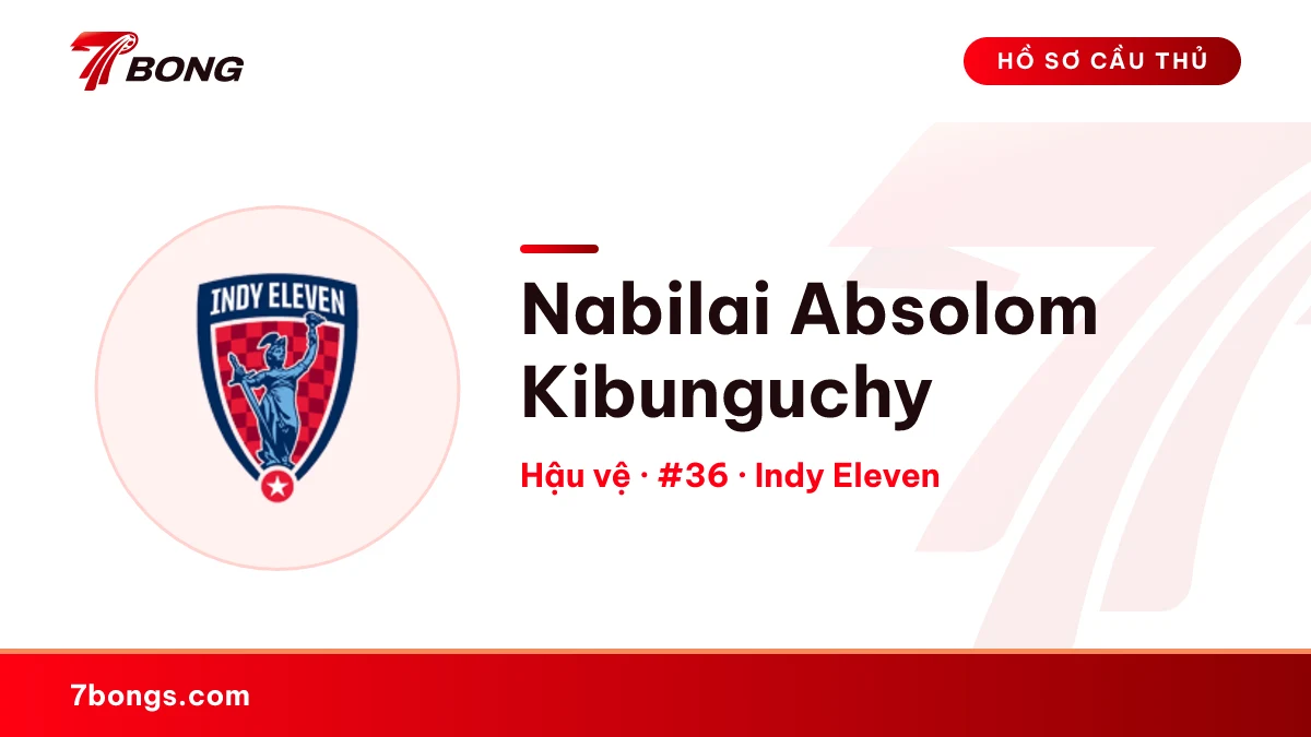 Nabilai Absolom Kibunguchy — Indy Eleven