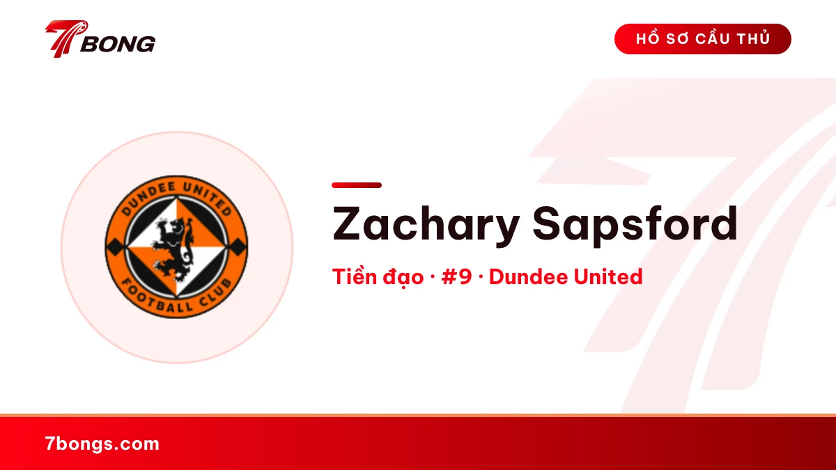 Zachary Sapsford — Dundee United