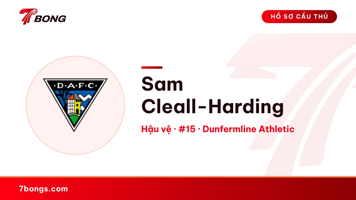 Sam Cleall-Harding — Dunfermline Athletic