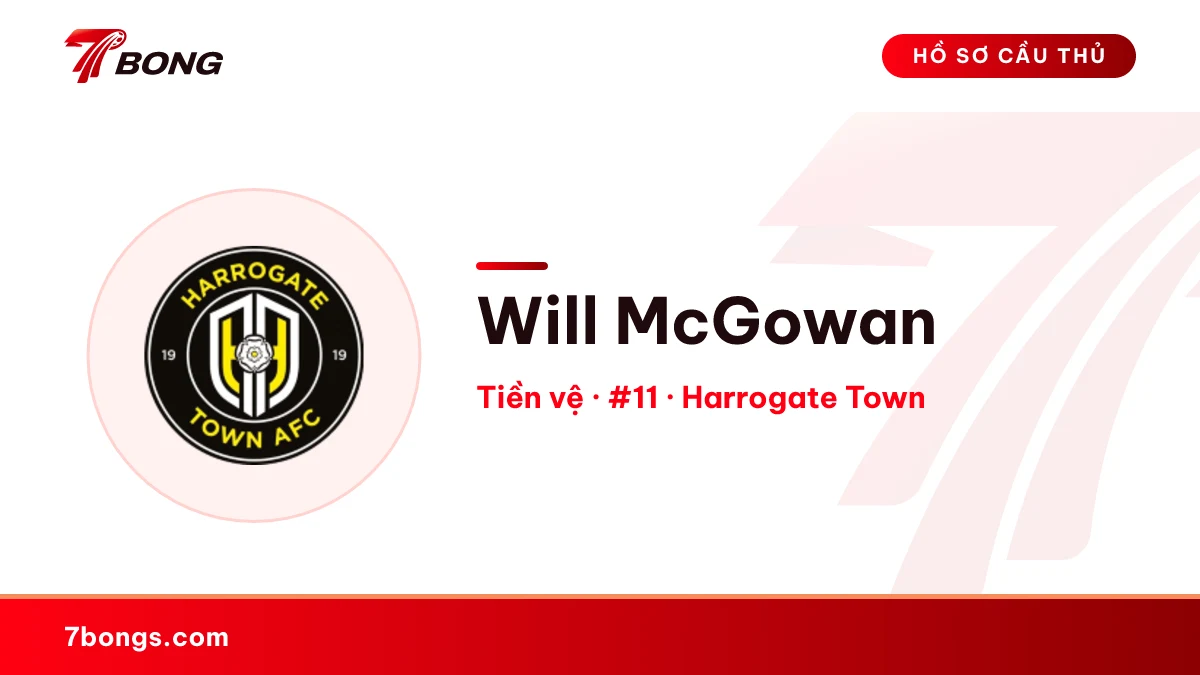 Will McGowan — Harrogate Town
