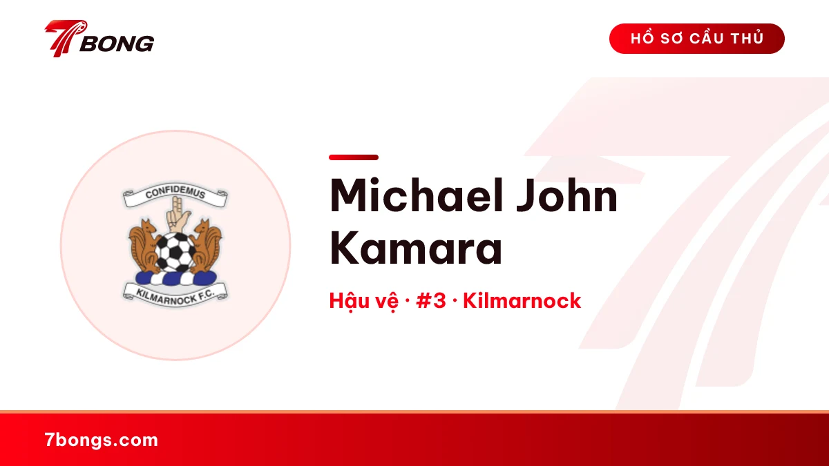 Michael John Kamara — Kilmarnock