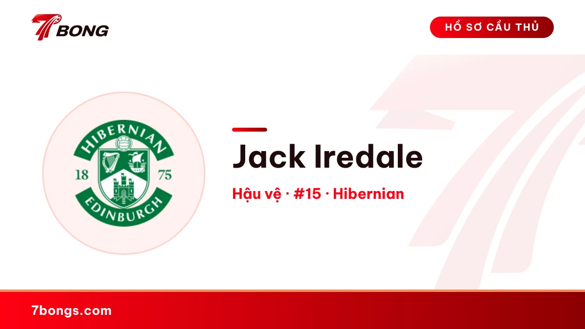 Jack Iredale — Hibernian