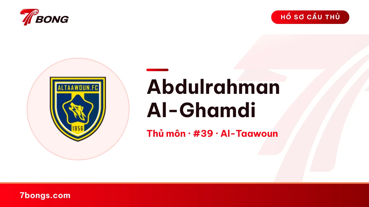 Abdulrahman Al-Ghamdi — Al-Taawoun