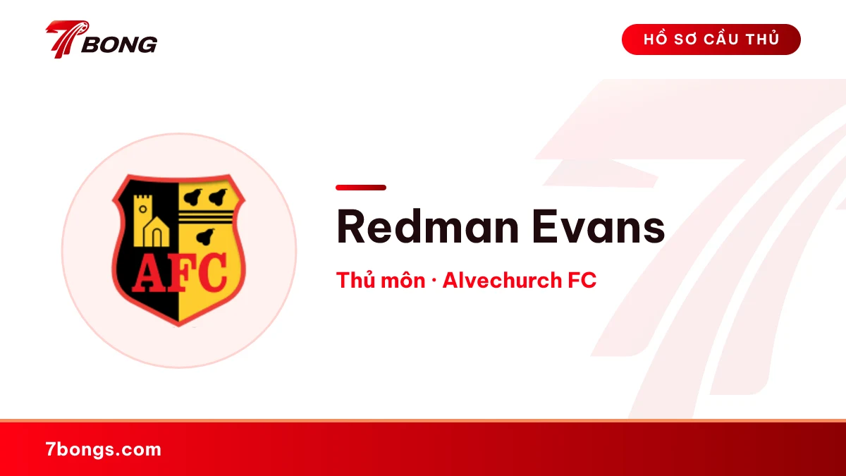 Redman Evans — Alvechurch FC