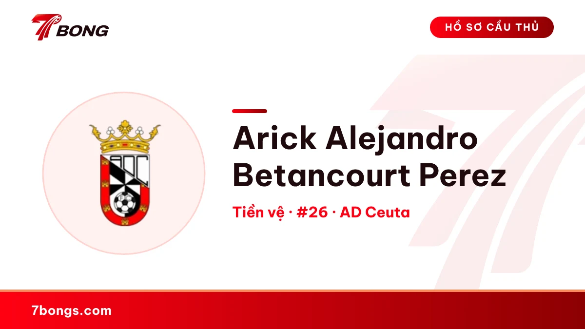 Arick Alejandro Betancourt Perez — AD Ceuta