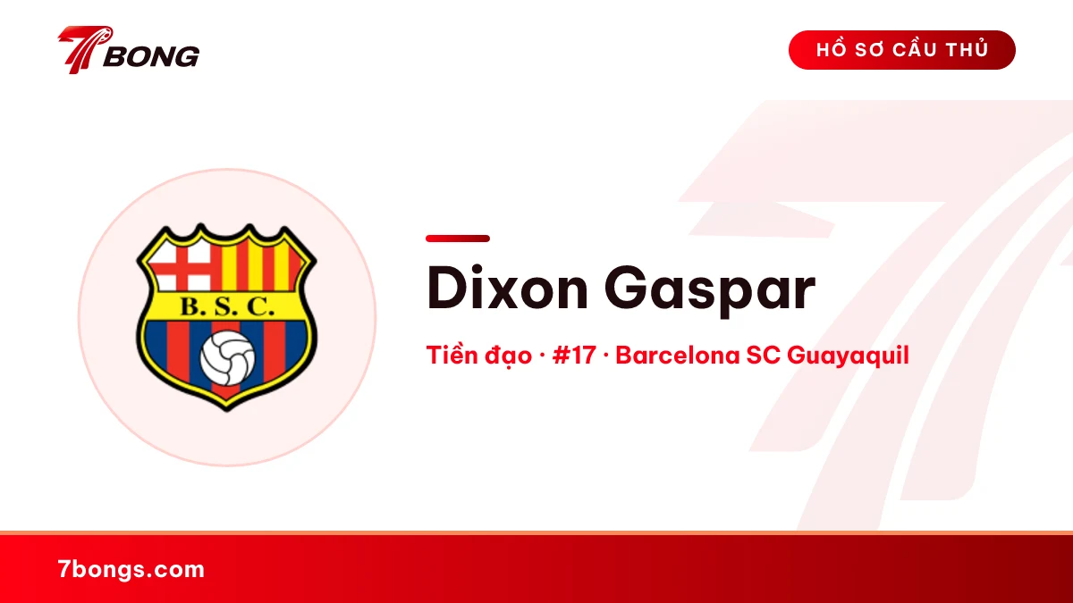 Dixon Gaspar — Barcelona SC Guayaquil
