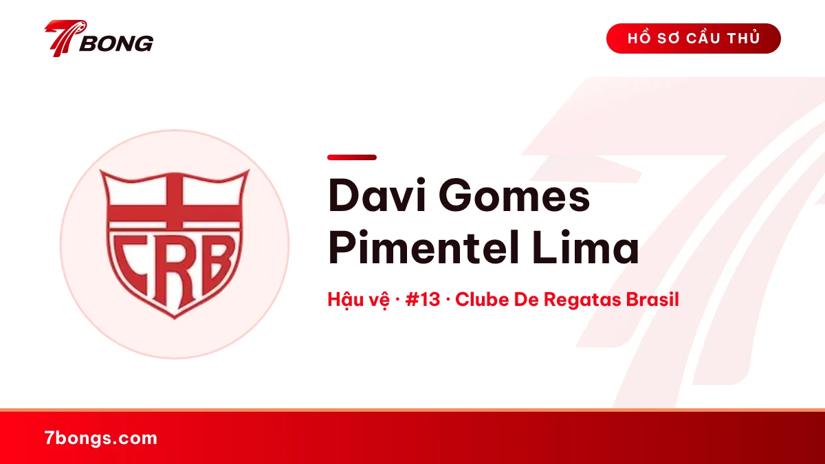 Davi Gomes Pimentel Lima — Clube De Regatas Brasil