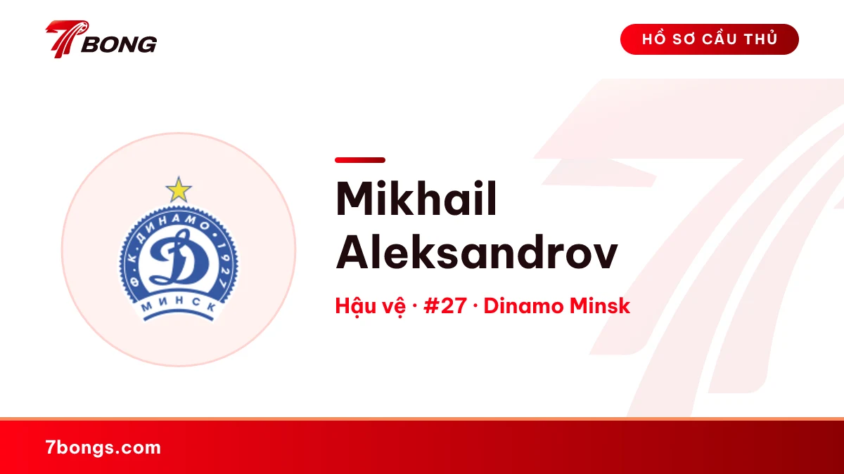 Mikhail Aleksandrov — Dinamo Minsk