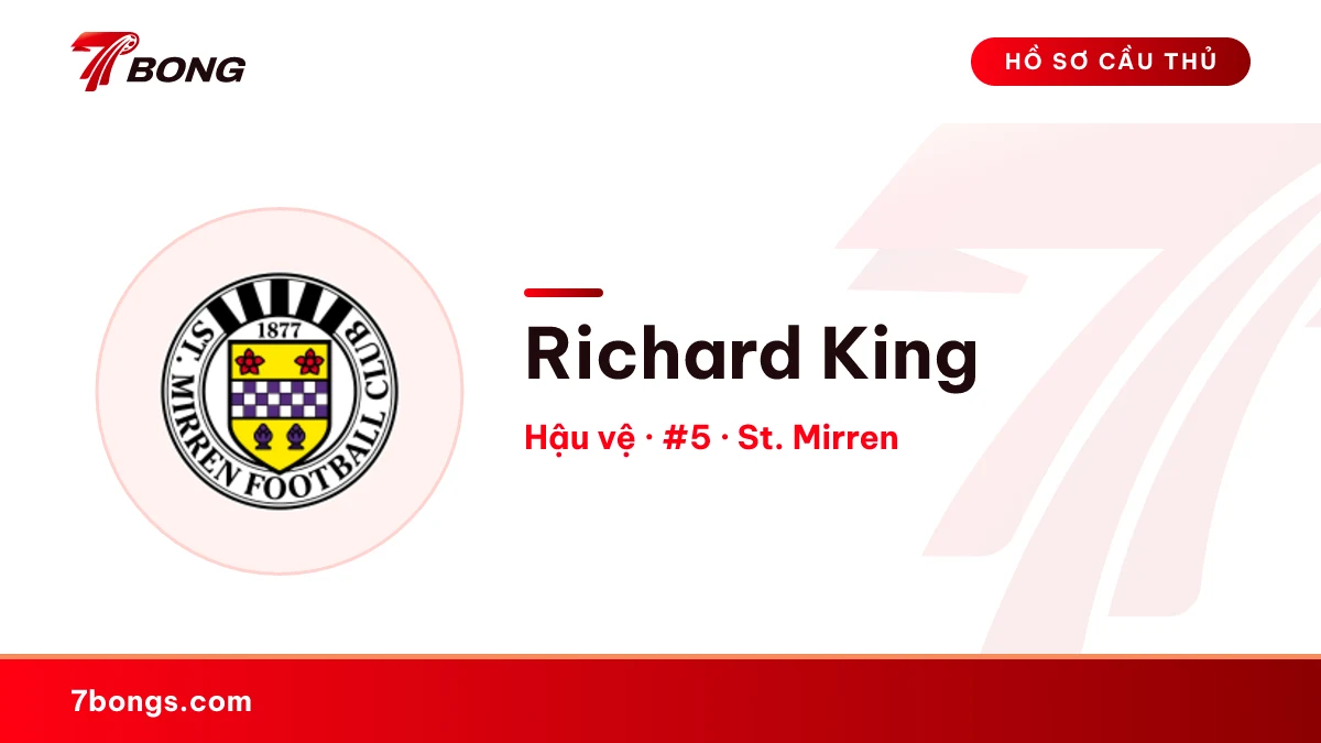 Richard King — St. Mirren