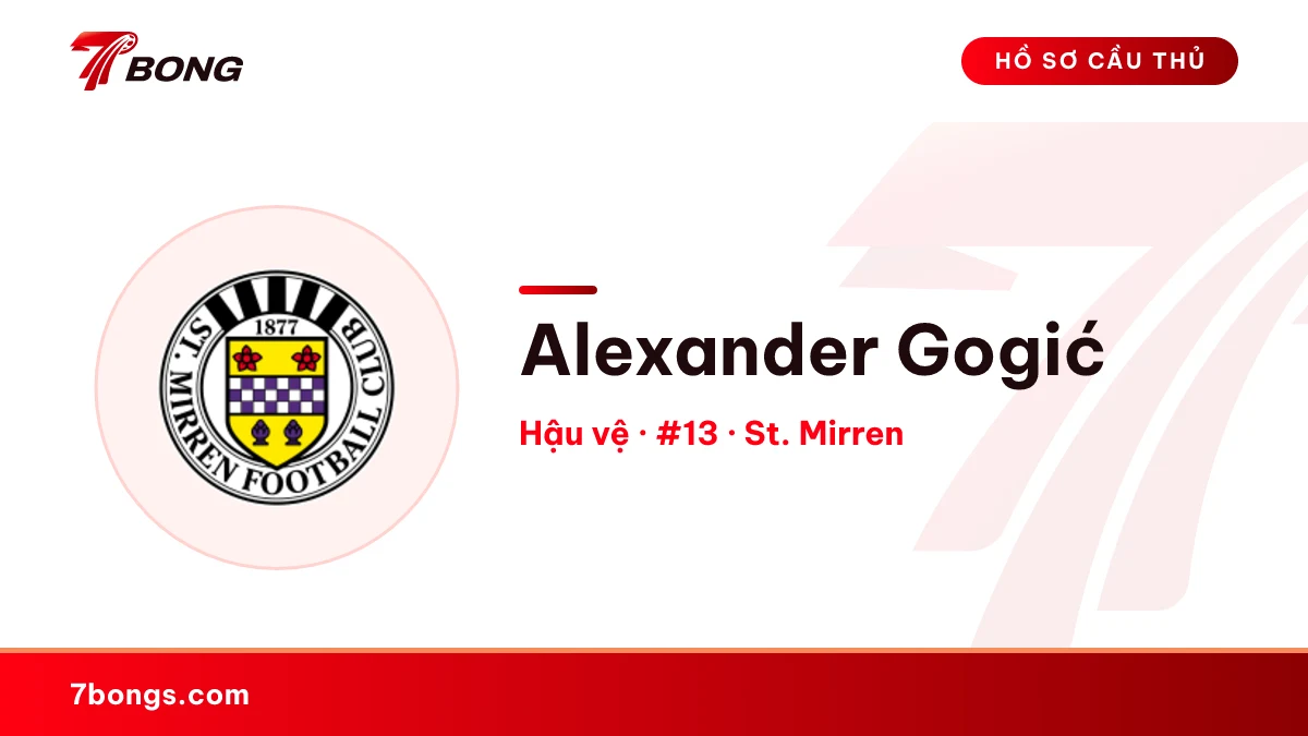 Alexander Gogić — St. Mirren