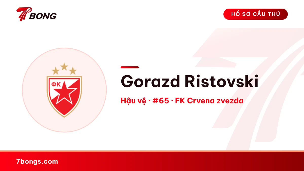 Gorazd Ristovski — FK Crvena zvezda