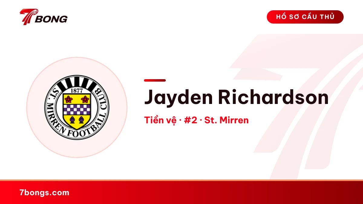 Jayden Richardson — St. Mirren