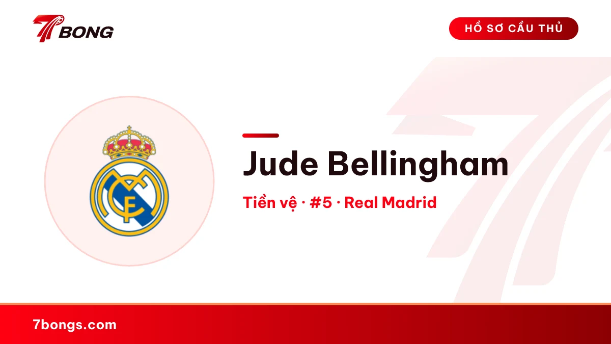 Jude Bellingham — Real Madrid