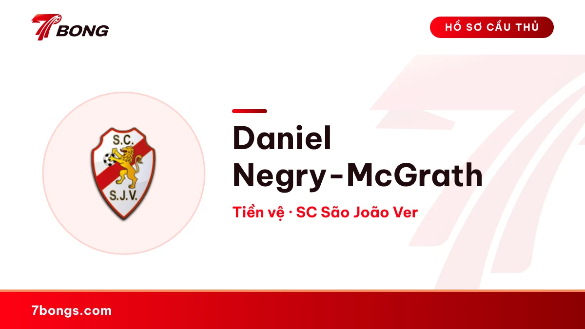 Daniel Negry-McGrath — SC São João Ver
