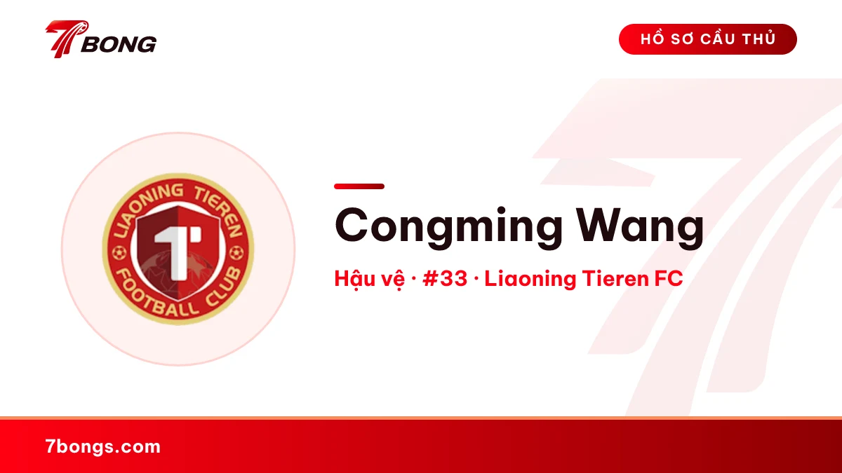 Congming Wang — Liaoning Tieren FC