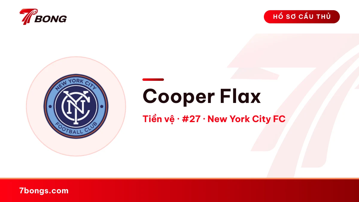 Cooper Flax — New York City FC