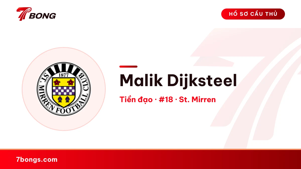Malik Dijksteel — St. Mirren