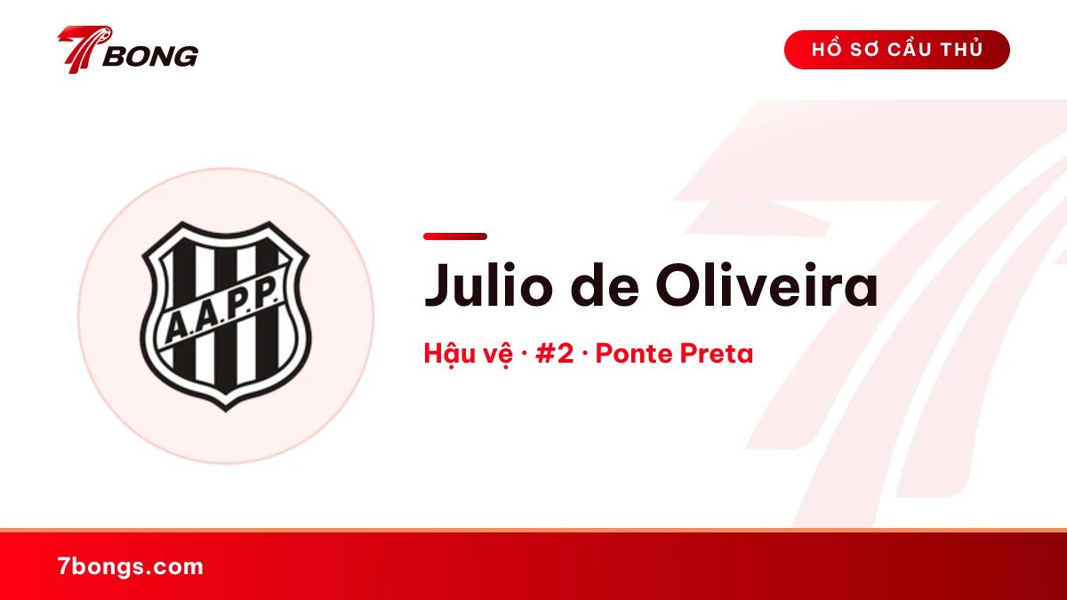 Julio de Oliveira — Ponte Preta