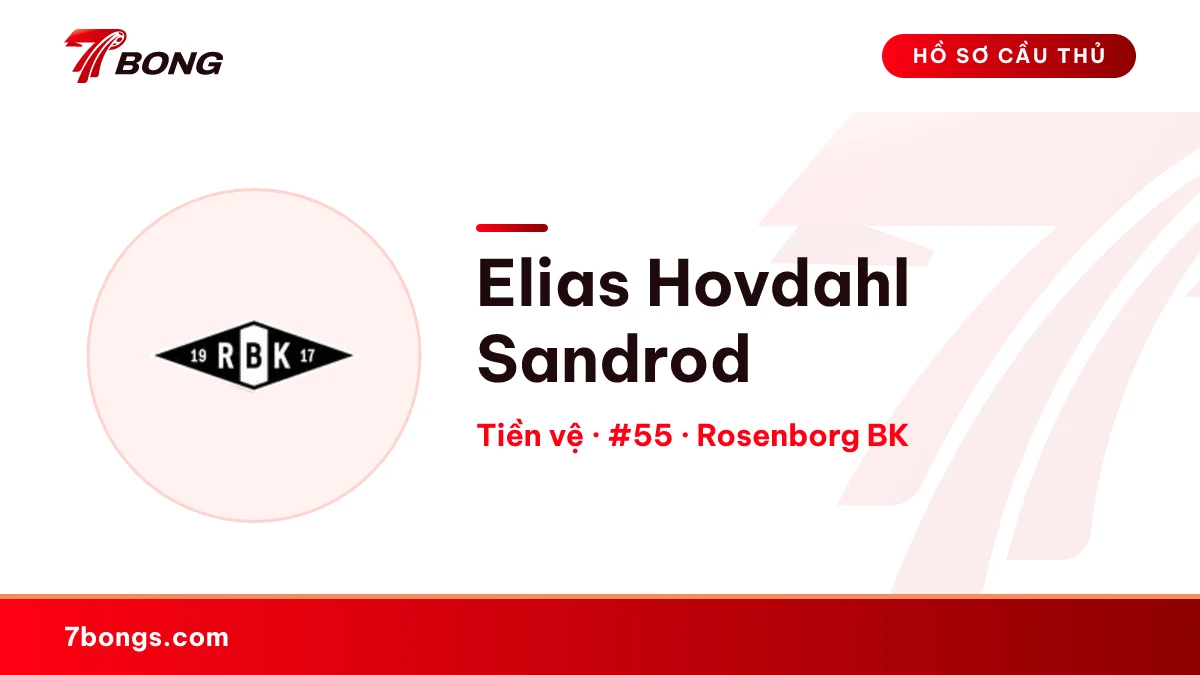 Elias Hovdahl Sandrod — Rosenborg BK
