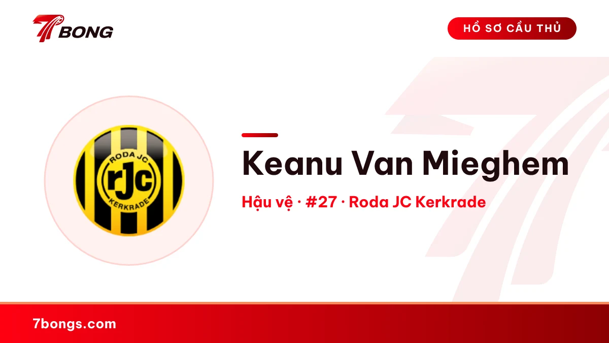 Keanu Van Mieghem — Roda JC Kerkrade