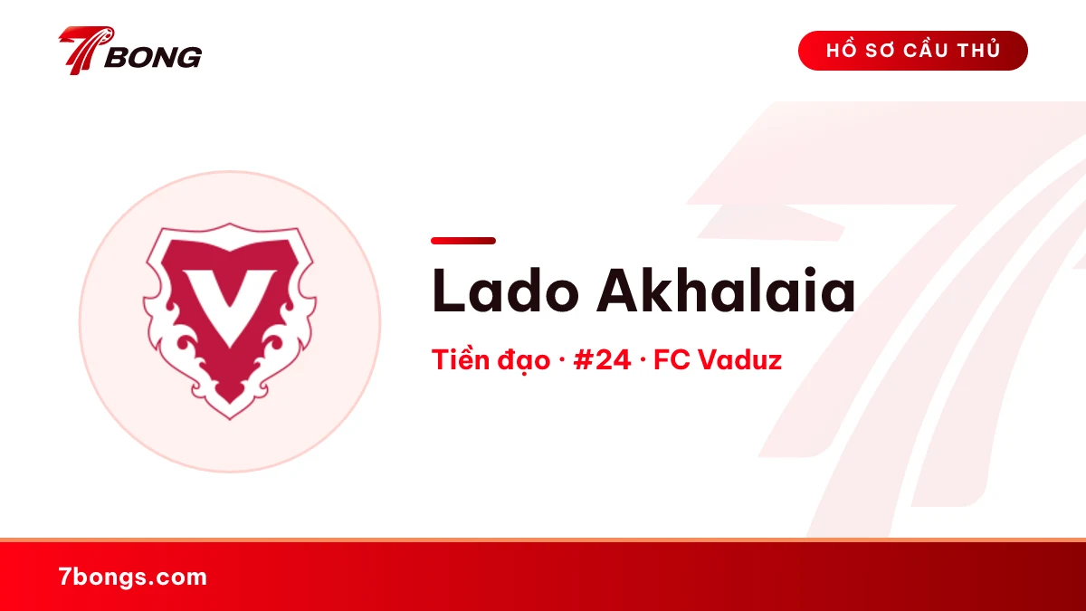 Lado Akhalaia — FC Vaduz