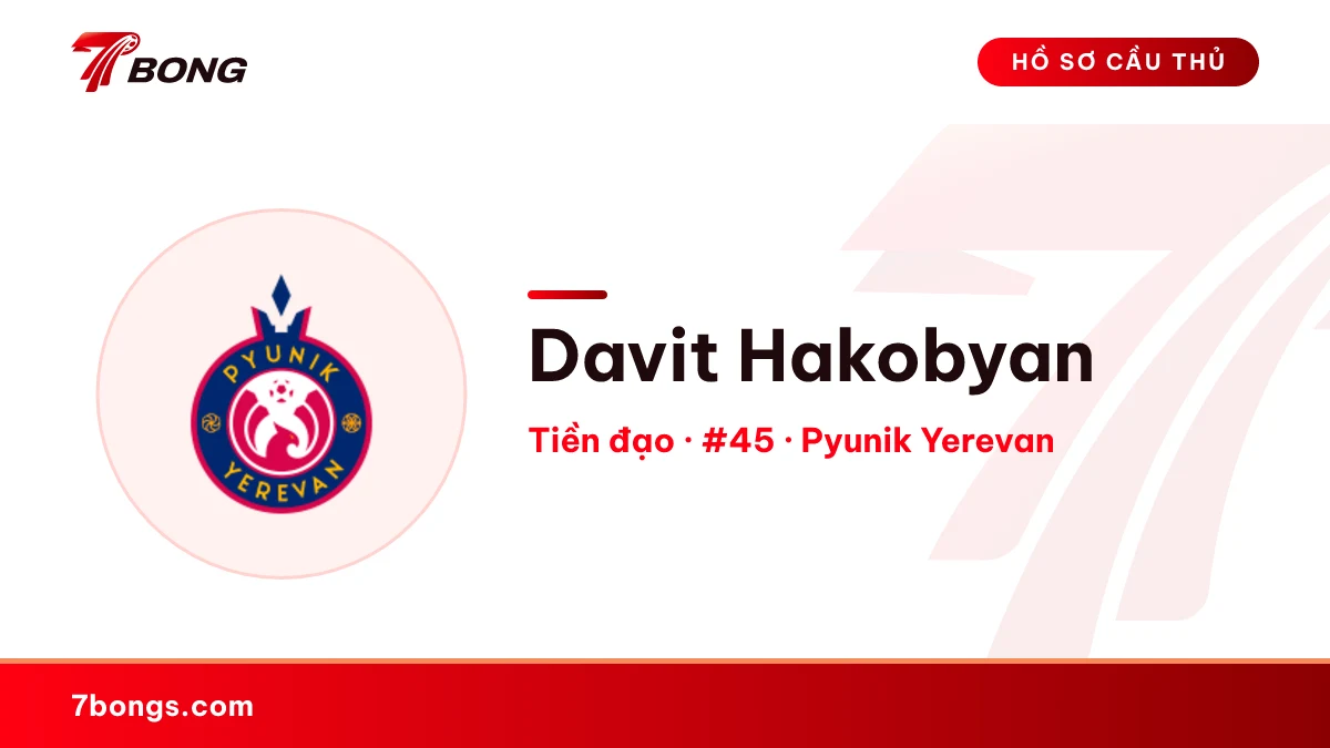 Davit Hakobyan — Pyunik Yerevan