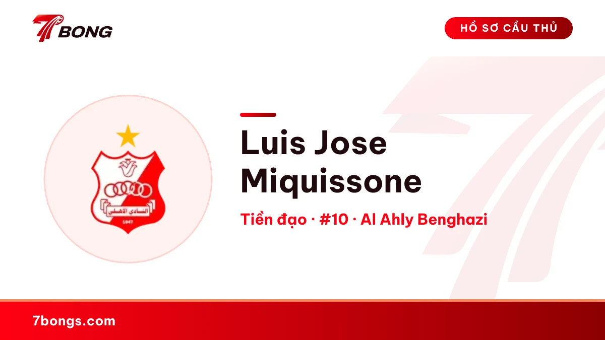 Luis Jose Miquissone — Al Ahly Benghazi
