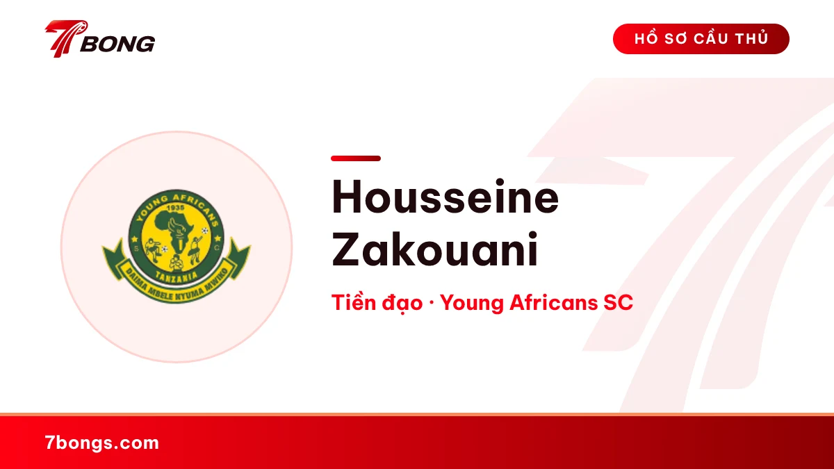 Housseine Zakouani — Young Africans SC