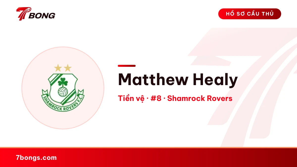Matthew Healy — Shamrock Rovers