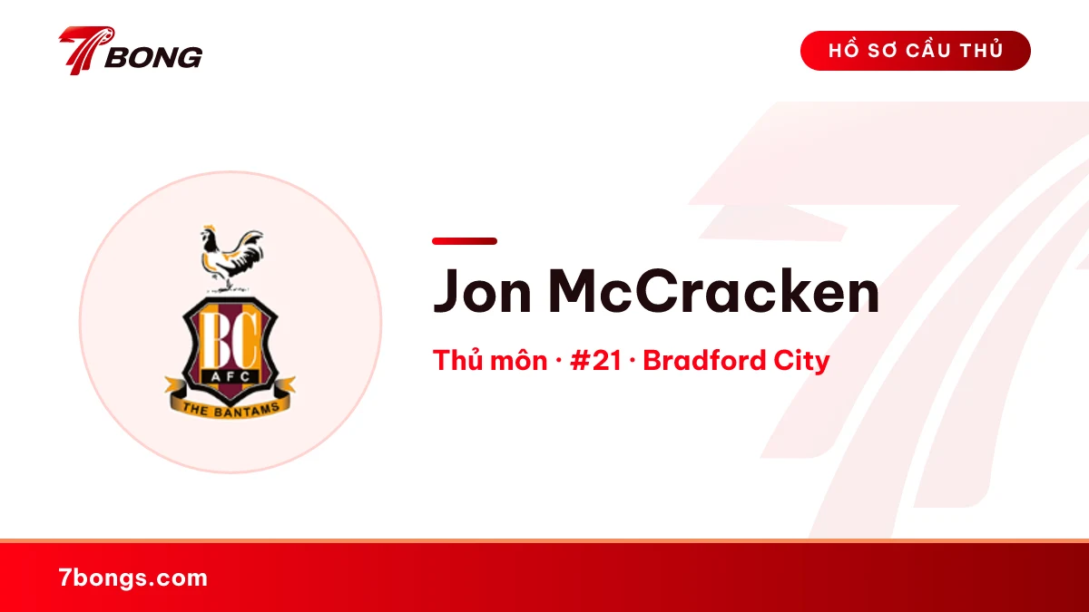 Jon McCracken — Bradford City