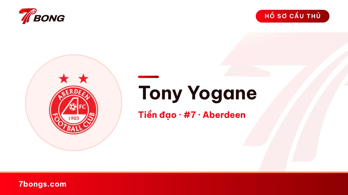 Tony Yogane — Aberdeen
