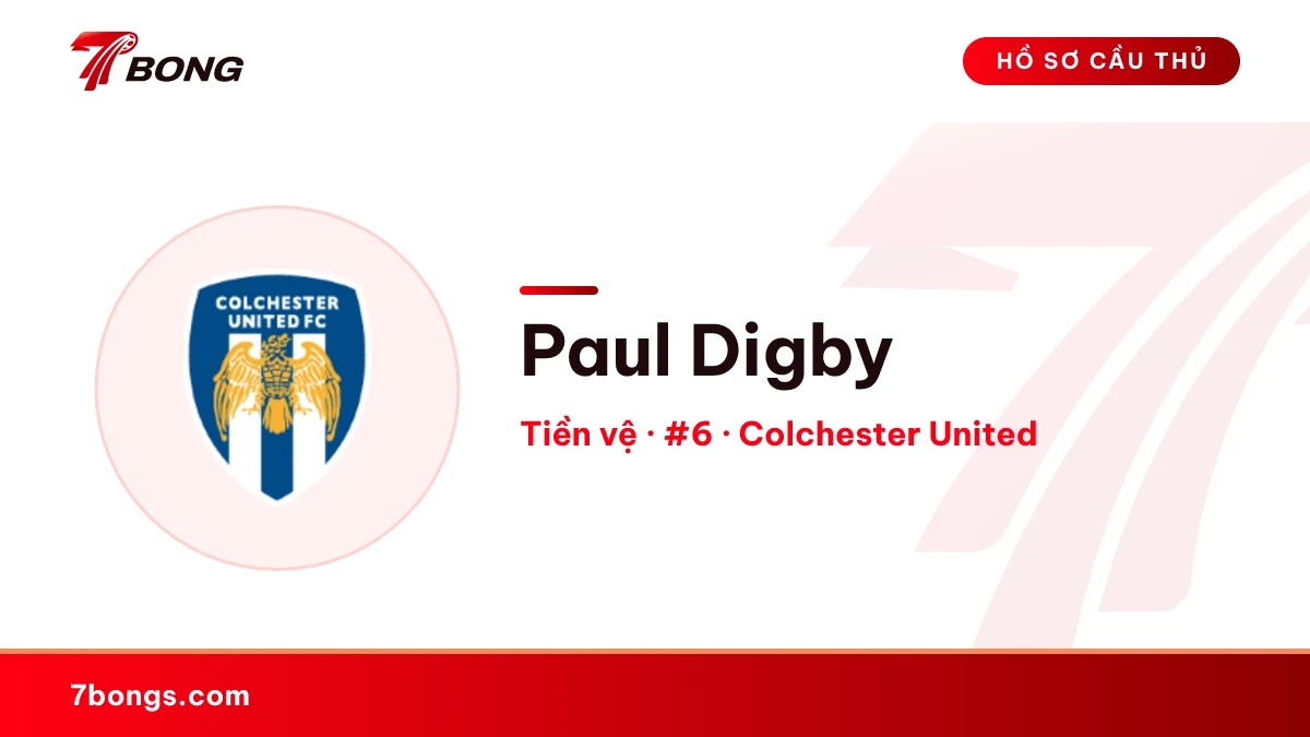 Paul Digby — Colchester United