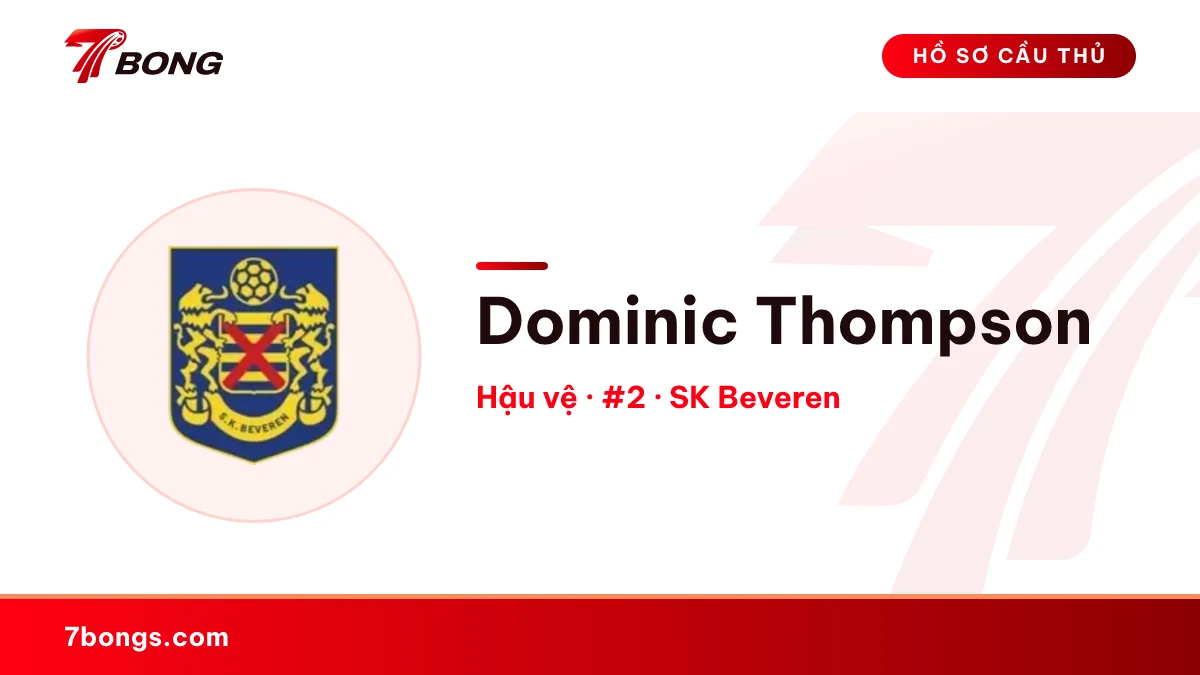 Dominic Thompson — SK Beveren