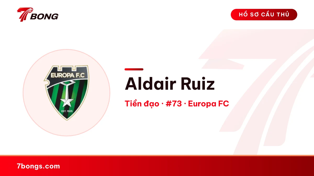 Aldair Ruiz — Europa FC